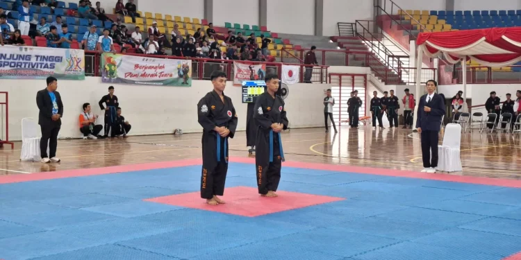 Atlet hapkido berlaga di Porprov Jatim 2025. Foto: Aisyah Nawangsari Putri