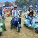 Pawai vespa Forkopimda Kota Batu mengiringi Kirab Obor Porprov Jatim 2025. Foto: KONI Kota Batu