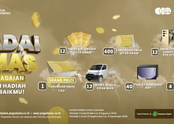 Pegadaian luncurkan program badai emas. Foto/dok
