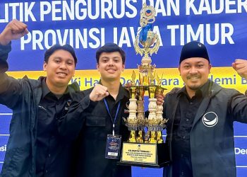 Tim Nasdem Malang Raya meraih juara kompetisi inovasi composter aerob Jatim. (Foto/ist.)