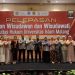 Prosesi pelepasan calon wisudawan FH Unisma periode 76 Tahun 2025 bertabur prestasi. Foto: Azmy