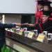 Elisatin Ernawati, dosen Unisma, saat sidang terbuka. Foto/dok