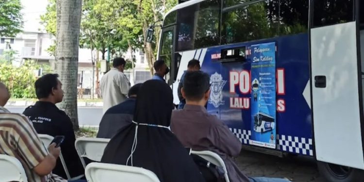 SIM keliling kota malang