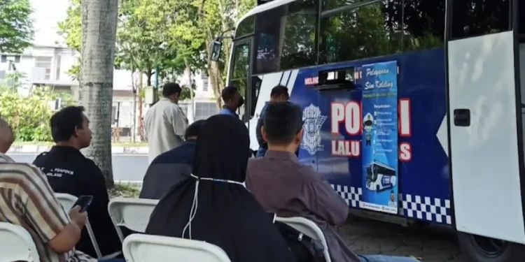 SIM keliling kota malang