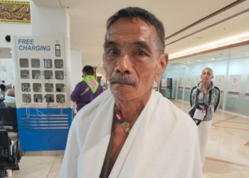 Jemaah haji asal Kepanjen, Sukardi dilaporkan hilang di Makkah. Foto: dok. Keluarga