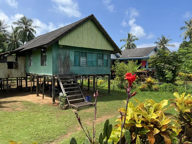 Rumah Panggung milik warga Mandar yang ada di Masalembu. Foto/Herlianto. A