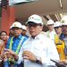 Kepala Kantor Staf Presiden (KSP) RI, Letjen TNI (Purn) Anto Mukti Putranto meninjau kesiapan Sekolah Rakyat di gedung Poltekom, Malang. (Foto/M Sholeh)