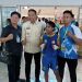 Wali Kota Malang memberikan dukungan langsung untuk atlet wushu Kota Malang. (Foto/M Sholeh)