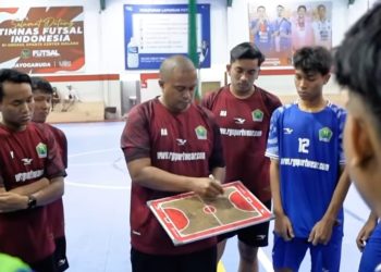Jadwal Tim Futsal Putra Kota Malang di ajang Poprov IX Jatim 2025./Foto: Instagram @afkot.malang