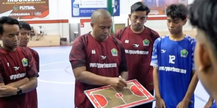 Jadwal Tim Futsal Putra Kota Malang di ajang Poprov IX Jatim 2025./Foto: Instagram @afkot.malang
