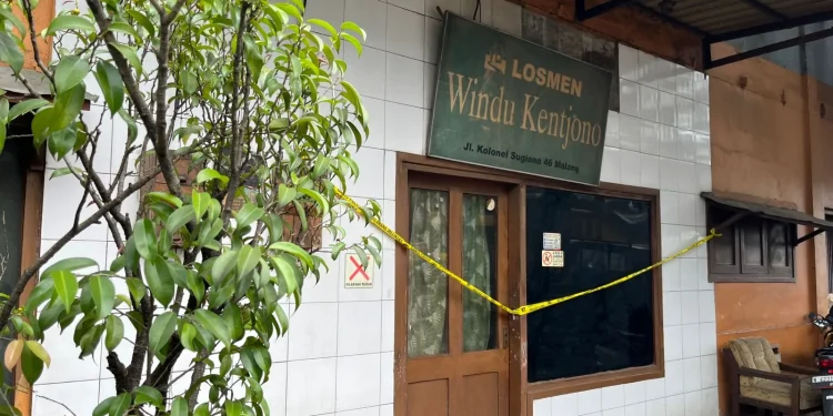 Perempuan ditemukjan tewas di Losmen Malang