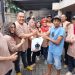 DPC Gerindra Kota Malang salurkan paket daging kurban ke masyarakat. (Foto/ist)