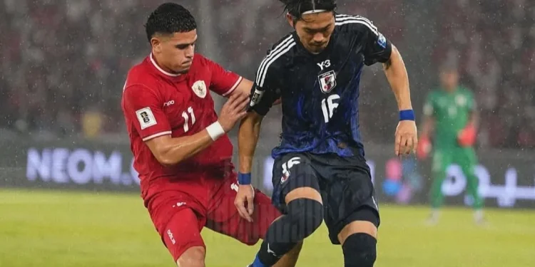 Head to head Jepang vs Timnas Indonesia dalam lanjutan laga Kualifikasi Piala Dunia 2026 Zona Asia. /Foto: Instagram @timnasindonesia