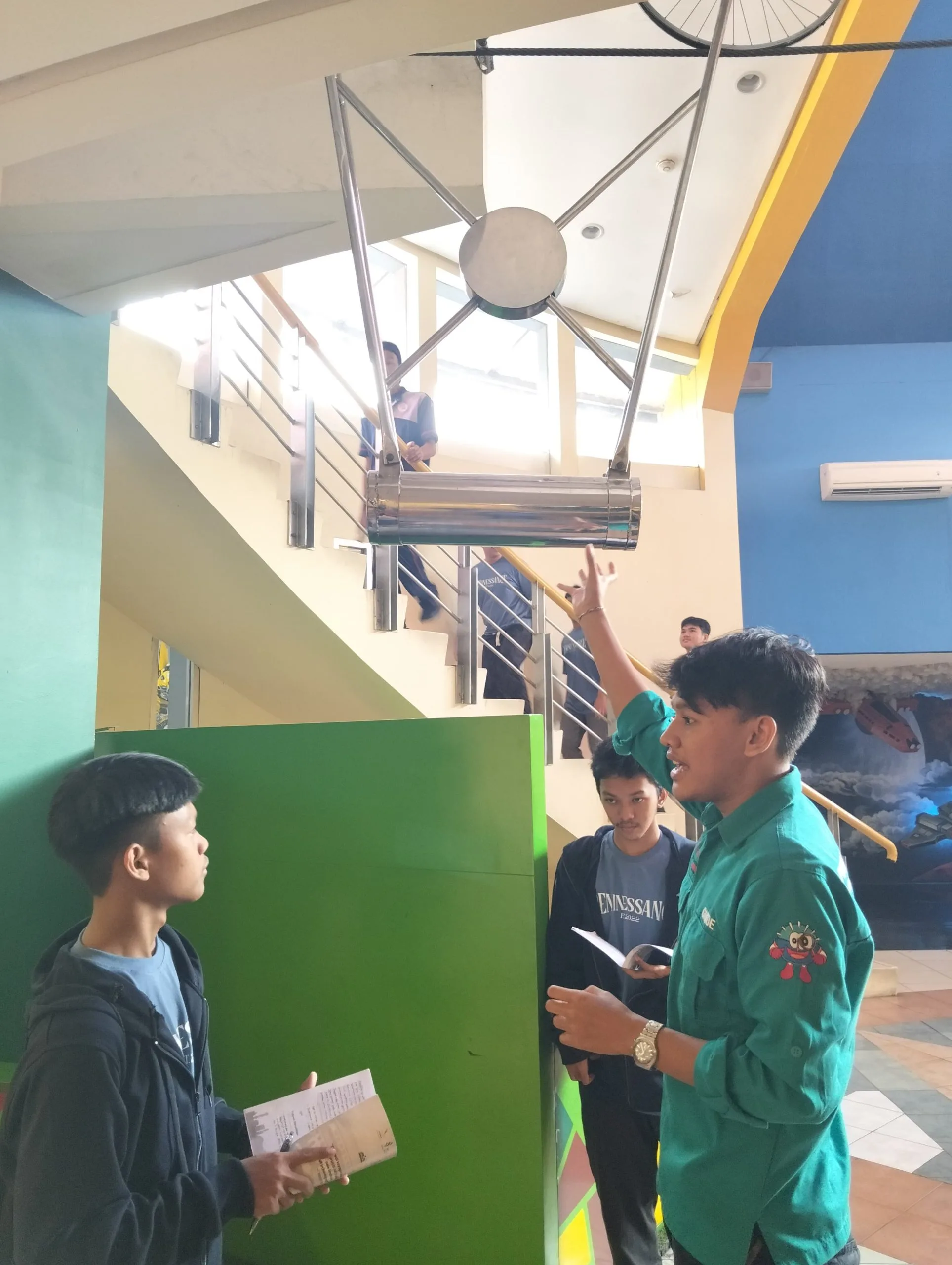 Proses wawancara siswa di PP IPTEK Bandung