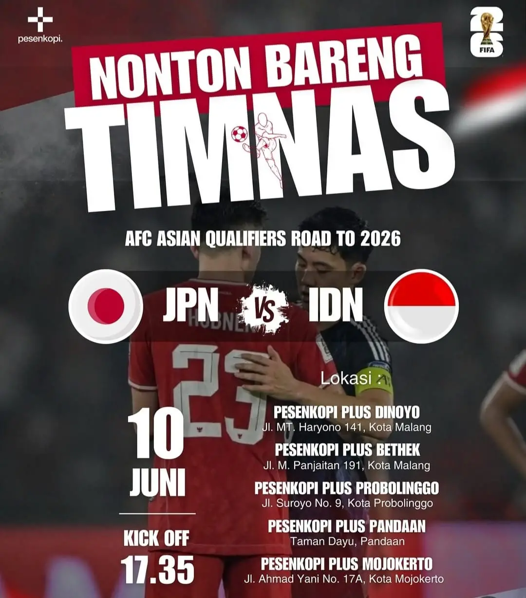 Nobar di Pesen Kopi