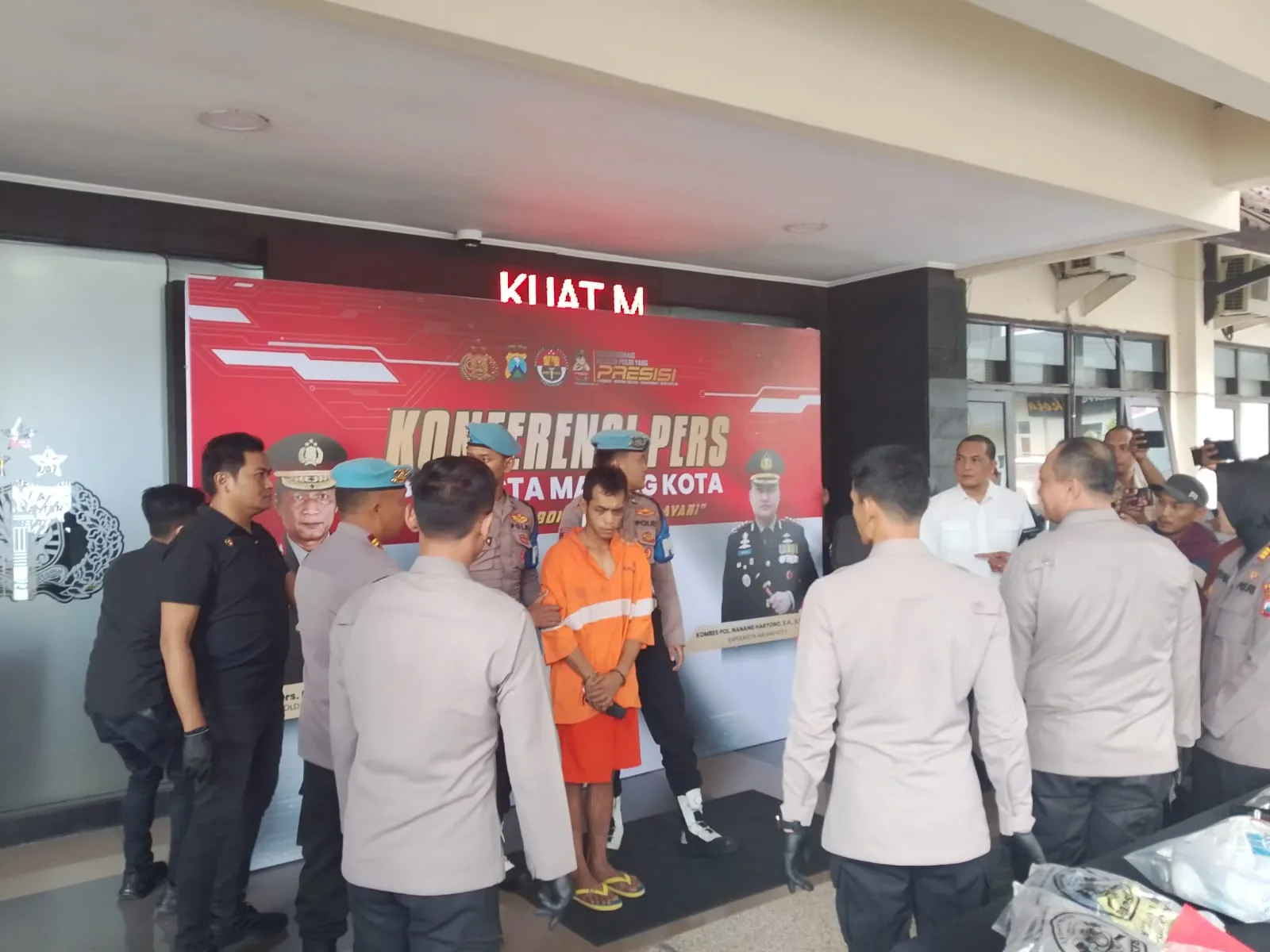 Tersangka pembunuhan perempuan di Losmen Kota Malang