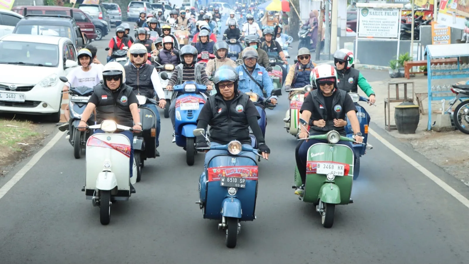 Vespa touring