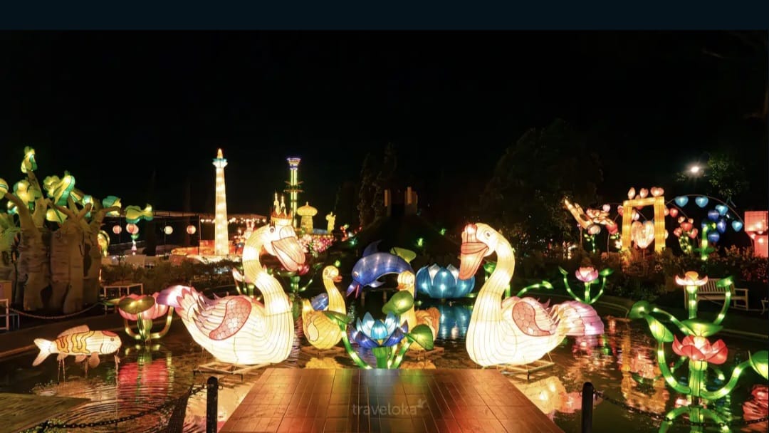 view city light di Food Garden