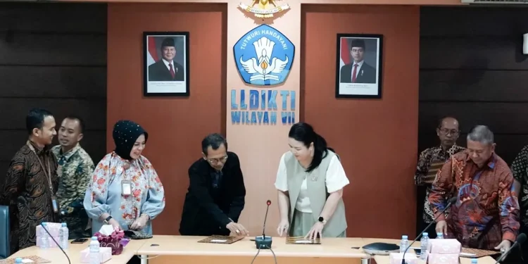 Kepala LLDIKTI Wilayah VII, Prof. Dr. Dyah Sawitri, S.E., M.M. menjembatani kolaborasi Unikama dan perusahaan Tiongkok dalam pengembangan program magang mahasiswa. (Foto/dok.)