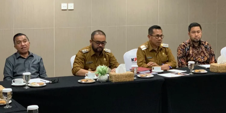 Penegasan komitmen Pemkot Batu membangun pemerintahan bebas korupsi di hadapan KPK RI. Foto: Prokopim KWB
