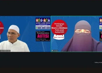 Gelar diseminasi hasil penelitian disertasi, Dr. dr. Rudy paparkan Smart ABA terbukti efektifdan efisien ajarkan anak autis bicara dan membaca. /Foto: Dok KID-ABA & ADHD Center Indonesia