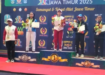 Atlet Gulat Kabupaten Malang Rebut Medali Emas Porprov Jatim 2025 Meski Cedera Lutut