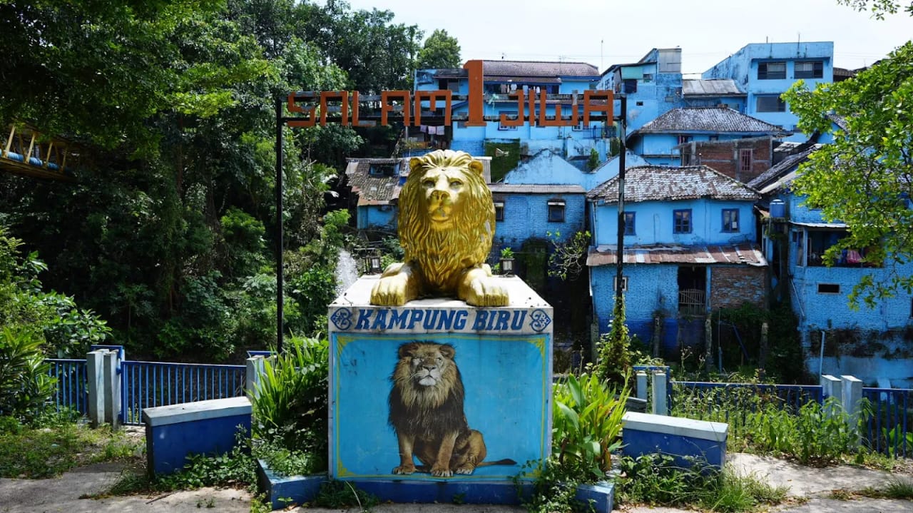 Kampung Biru Arema./Foto: Google Review/Kaito.