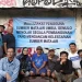 Aksi kritik menolak pembangunan Dapur MBG di kawasan mata air Umbul Gemulo di Kota Batu. Foto: Dok.