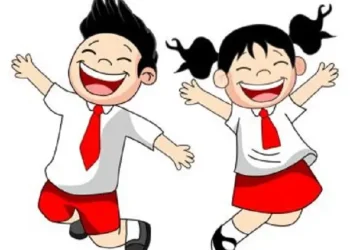 Hari Pertama Sekolah, Anak dan Orang Tua Berlomba Excited