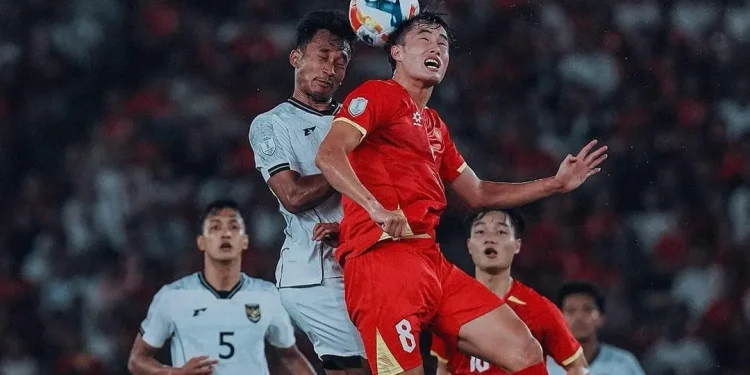 Timnas Indonesia U-23 harus mengakui keunggulan Vietnam 0-1 di final Piala AFF U-23 2025, Selasa (29/7/2025) malam kemarin. /Foto: Tangkapan layar Instagram @timnasindonesia