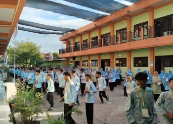 Kegiatan MPLS di SMP IT Insan Permata Malang. (Foto/dok.)