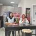 Ketua Museum Musik Indonesia, Ratna Sakti Wulandari memaparkan rencana kompetisi Nusantara Bernyanyi 3 di Malang. (Foto/M Sholeh)