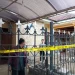 Rumah di Blimbing, Kota Malang yang menjadi lokasi penemuan benda diduga granat. (Foto/M Sholeh)