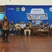 Wali Kota Malang, Wahyu Hidayat membuka turnamen Indomaret Volley Ball 2025 di GOR Ken Arok. (Foto/M Sholeh)