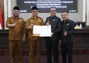 Perubahan APBD Kota Batu 2025 Disetujui