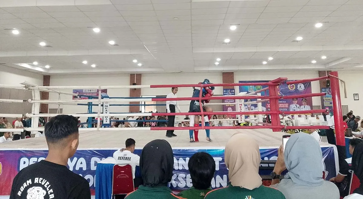 Atlet Muaythai Porprov Jatim