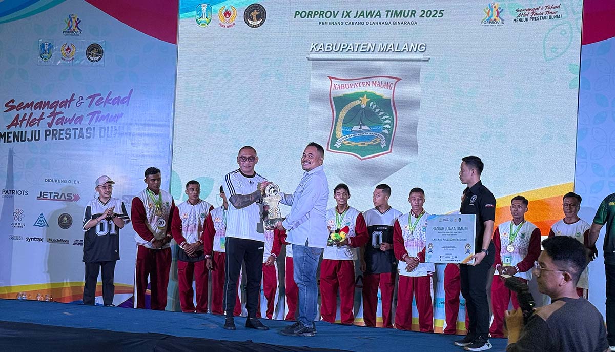 Binaraga kabupaten malang juara umum