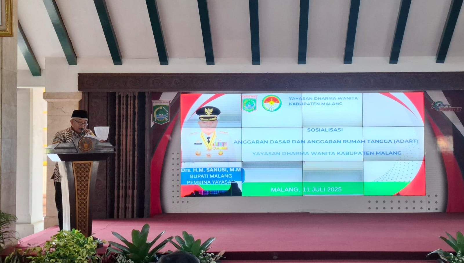 Sambutan Bupati Malang