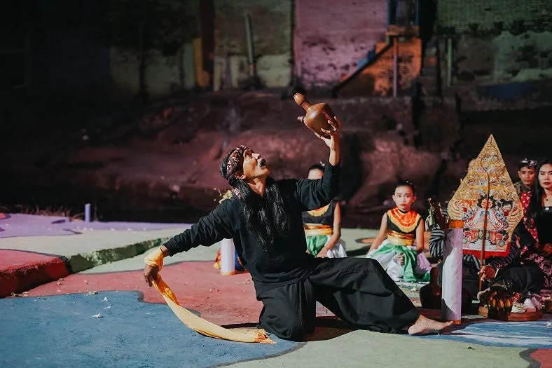 Suasana Festival Kali Brantas terlihat sangat mengagumkan. Foto/dok