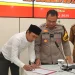 Kesepakatan Polres Batu - Desa Giripurno batasi penggunaan sound horeg maksimal 4 subwoofer. Foto: Azmy