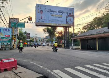 Jalan Ir Soekarno Kota Batu yang akan dilewati bus Trans Jatim. Foto: Azmy