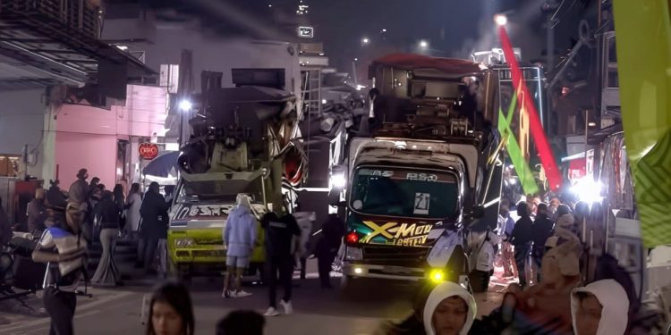 Karnaval Desa Giripurno pakai sound horeg masih langgar sejumlah kesepakatan dengan Polres Batu. Foto: Dok. Polres Batu
