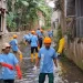 PT HM Sampoerna Tbk , bersih-bersih sungai Purwantoro, Blimbing, Kota Malang
