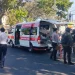 Nyeberang tak hati-hati, luka parah diterjang motor
