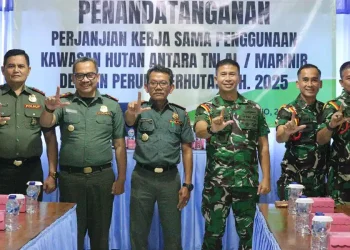 Perhutani KPH Malang Kerja sama dengan TNI AL