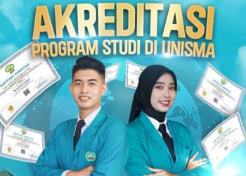 Informasi akreditasi program studi di Unisma sebagai referensi dan pertimbangan bagi calon mahasiswa. /Foto: Dok. Unisma