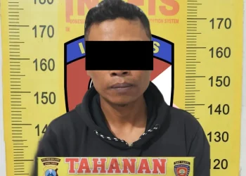 Tersangka penjambretan di Tajinan usai diamankan polisi. Foto: Polres Malang