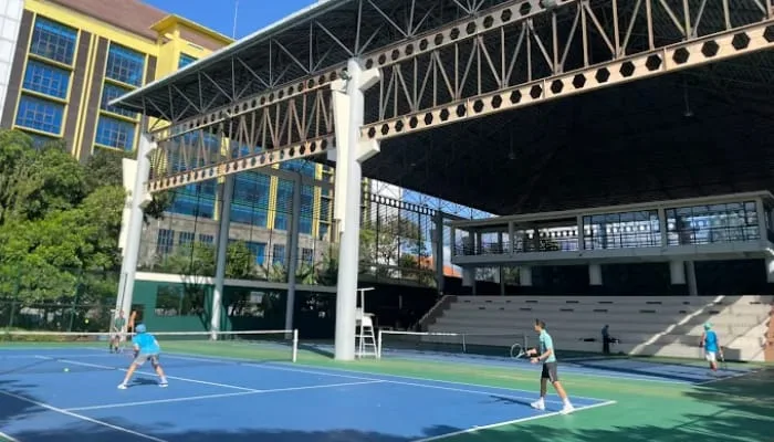 Lapangan Tenis Cakrawala UM./Foto: Google Review/Syaihu Achmad.