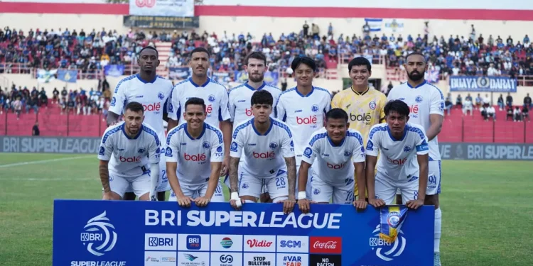 Prediksi susunan pemain Arema FC vs Bhayangkara Presisi Lampung FC di pekan ke-3 BRI Liga 1 2025/2026. /Foto: Tugujatim.id/Dani Kristian Wardhana