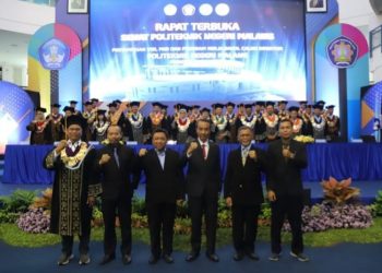 Usai paparkan visi dan misi, tiga Calon Direktur Polinema periode 2025/2029 masuk ke tahap berikutnya. /Foto: Dok. Polinema